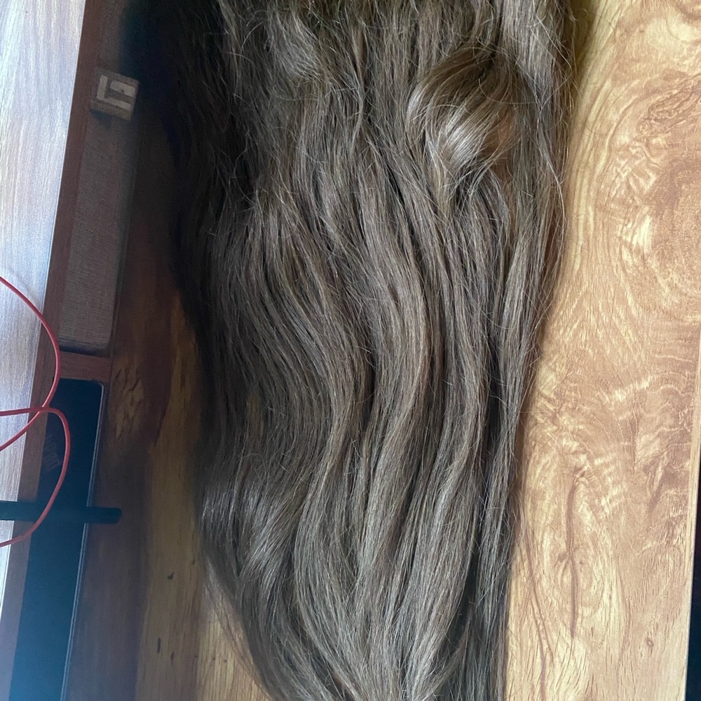 Luxy Halo Real Hunan Hair Extensions- Medium Brown